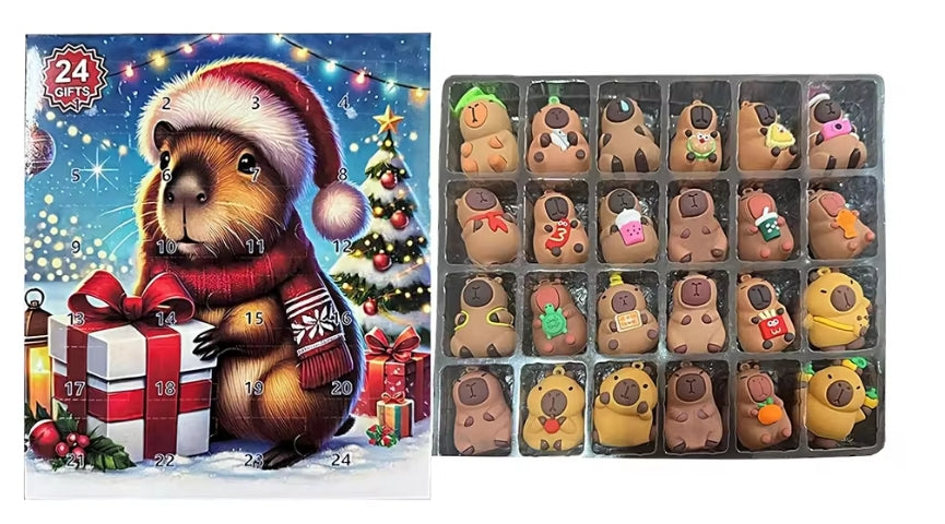 Capybara Christmas Countdown