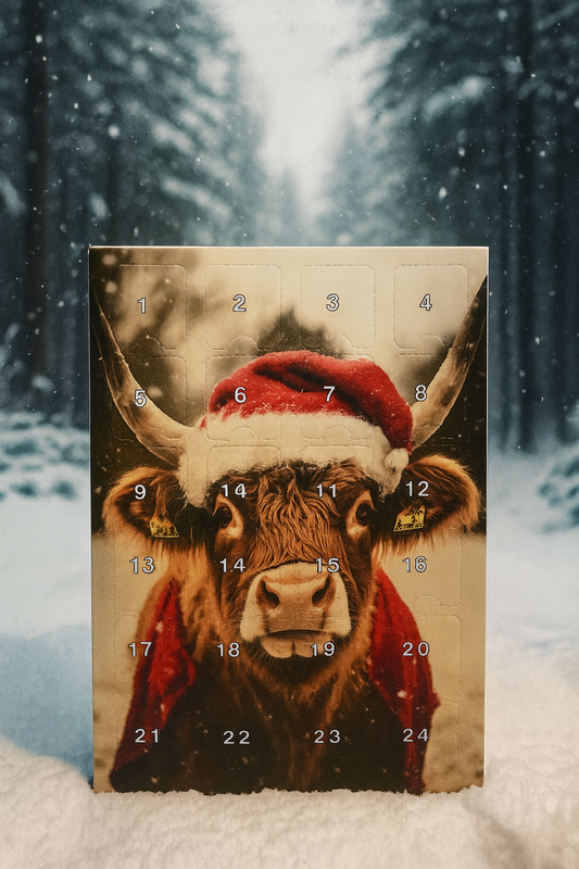 Highland Cow Advent Calendar – nosettrends Christmas Collection